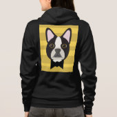 Boston Terrier Hoodie (Achterkant)