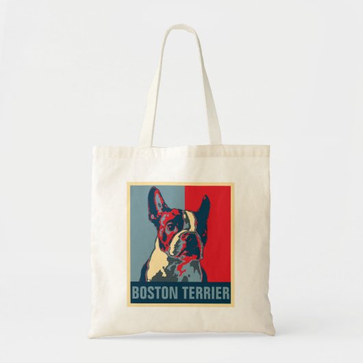 Boston Terrier Hope Geïnspireerd Tote Bag (Voorkant)