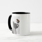 Boston Terrier Ice Cream Mok (Voorkant links)
