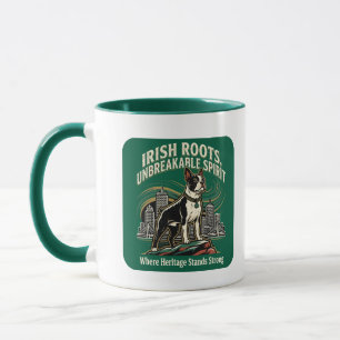 Boston Terrier Ierse Erfgoed Trots Mok
