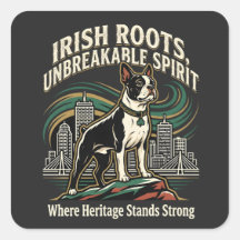 Boston Terrier Ierse Erfgoed Trots