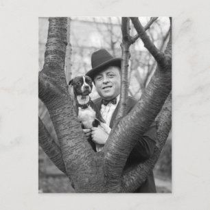 Boston Terrier, jaren 20 Briefkaart