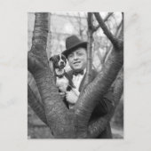 Boston Terrier, jaren 20 Briefkaart (Voorkant)