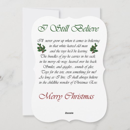 Boston Terrier Kerst Kaarten (Achterkant)