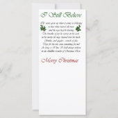 Boston Terrier-kerstcadeautjes (Achterkant)