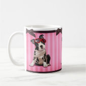 Boston Terrier Koffiemok (Links)