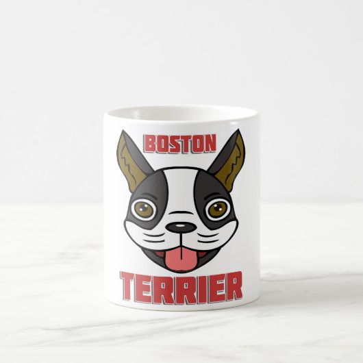 Boston Terrier Koffiemok (Center)