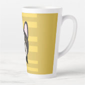 Boston Terrier Latte Mok (Rechts)