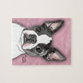 Boston Terrier Legpuzzel (Horizontaal)