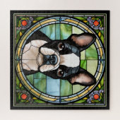 Boston Terrier Legpuzzel (Horizontaal)