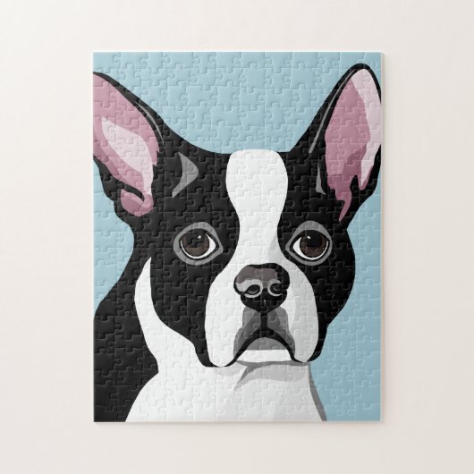 Boston Terrier Legpuzzel (Verticaal)