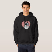 Boston Terrier Love 168 Hoodie (Voorkant volledig)