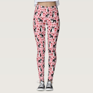 Boston Terrier Love - leuke valentijnen leggings