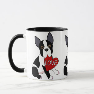 Boston Terrier Love Mok