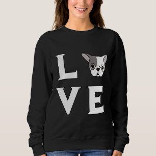 Boston Terrier Love Trui