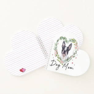 Boston Terrier Lover School Planner Cute Carnet