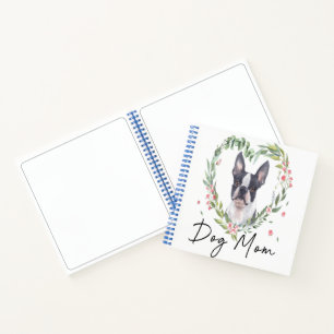 Boston Terrier Lover School Planner Cute Notitiebo Notitieboek