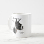 Boston Terrier Maak kennis met het ras Koffiemok (Voorkant links)