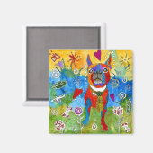 Boston Terrier Magnet 2" (Recto/Verso)