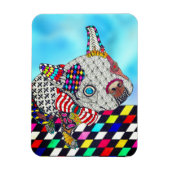 Boston Terrier Magnet 3"x4" (Vertical)