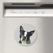 Boston Terrier Magnet Magneet (Insitu (Vaatwasser))
