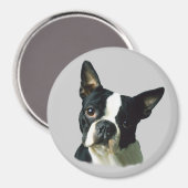 Boston Terrier Magnet Magneet (Voorkant / Achterkant)