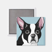 Boston Terrier Magneten (Voorkant / Achterkant)