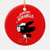 Boston Terrier Mirabelle Jingle bells ornament (Achterkant)
