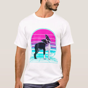 Boston Terriër moeder, Boston Terriër vader, hond  T-shirt