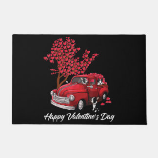 Boston Terrier moeder, Boston Terrier vader, honde Deurmat