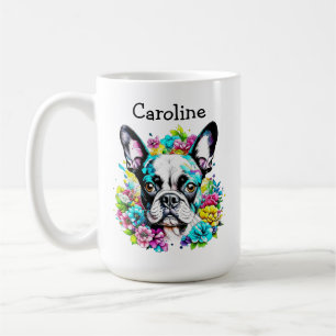 Boston Terrier Moeder gepersonaliseerd Koffiemok