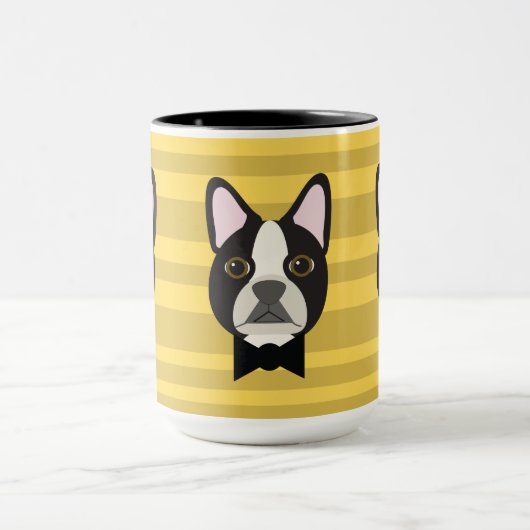 Boston Terrier Mok (Midden)