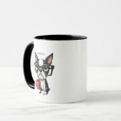 Boston Terrier Mokken (Voorkant links)