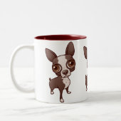 Boston Terrier Mug (Gauche)