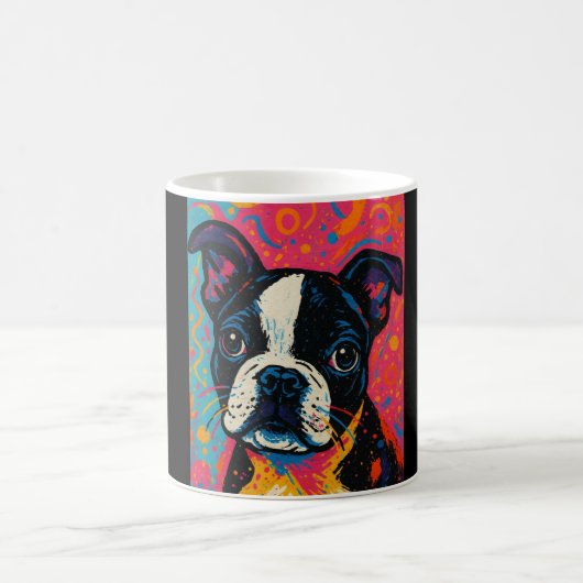 Boston Terrier Mug (Centre)