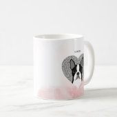 Boston Terrier Mugs (Devant droit)