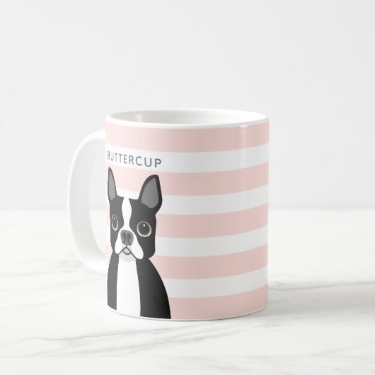 Boston Terrier Mugs (Devant gauche)