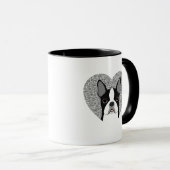 Boston Terrier Mugs (Devant droit)