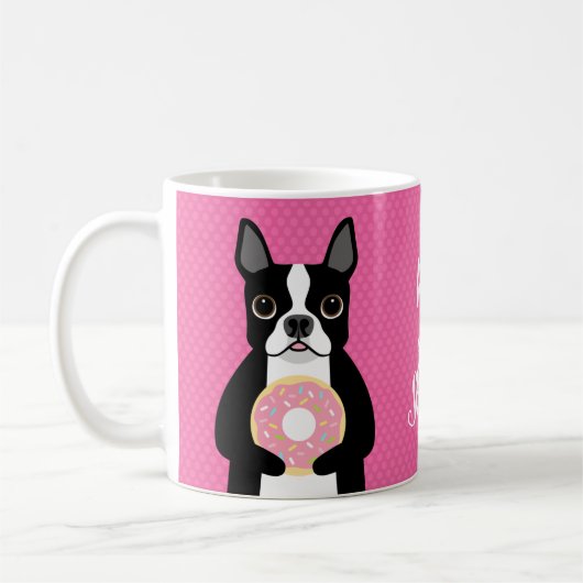 Boston Terrier Mugs (Gauche)