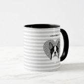 Boston Terrier Mugs (Devant droit)