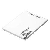 Boston Terrier Notitieblok (Gedraaid)