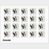 Boston Terrier Paaswensen Pastel Stickers (Vel)