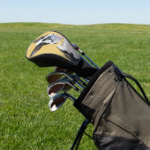 Boston Terrier Painting - Cute Original Dog Art Golfheadcover (Insitu)