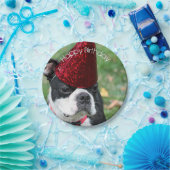 Boston Terrier Papieren Bordje (Feest)