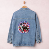 Boston Terrier Patriot Denim Jacket (Hangar)