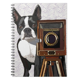 Boston Terrier Photographer 2 Notitieboek