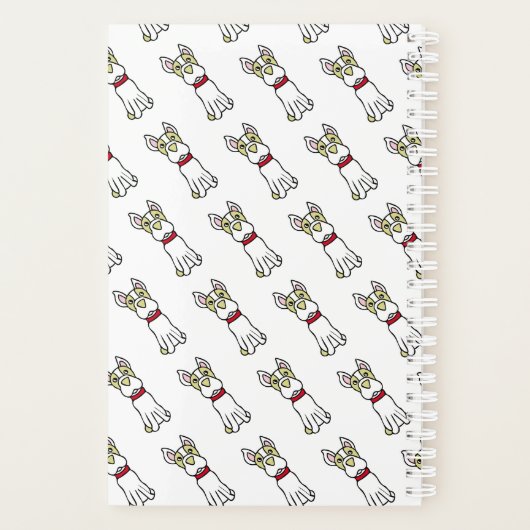 Boston Terrier Planner (Achterkant)