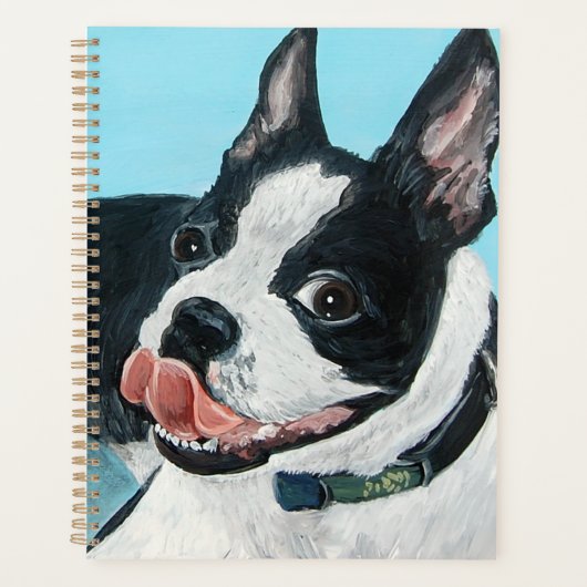 Boston Terrier Planner (Devant)