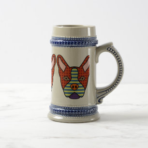 Boston Terrier Pop Art Bierpul