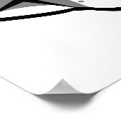 Boston Terrier Portrait Poster (Hoek)